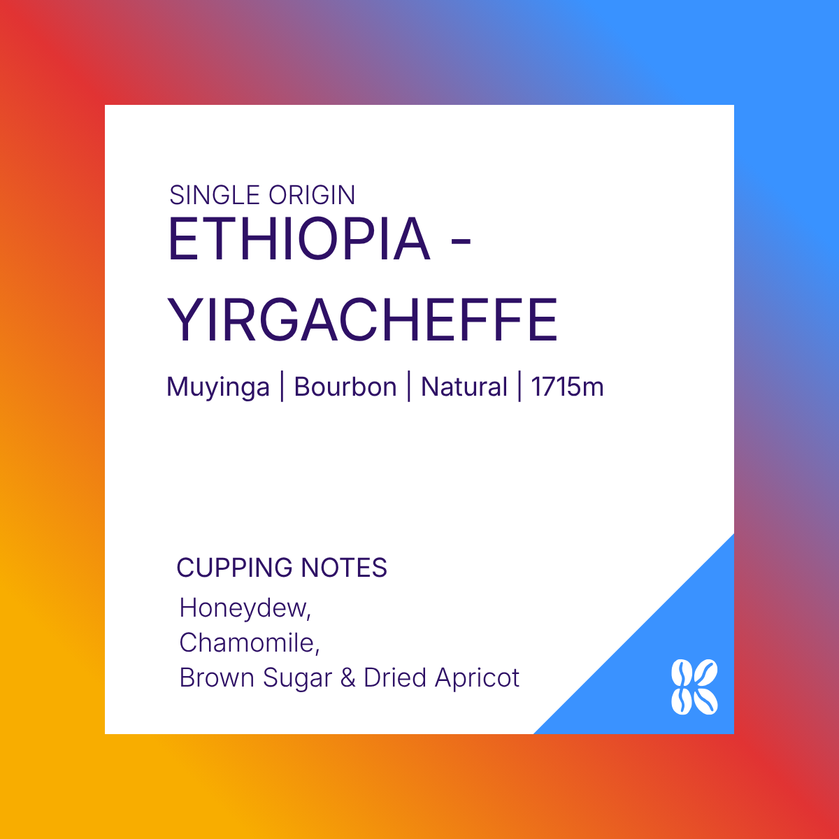 Single Origin · Ethiopia · Natural